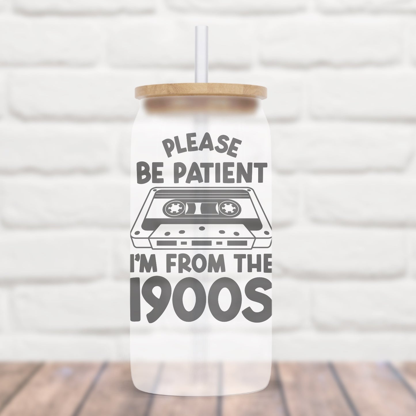 Please Be Patient With Me, I’m From The 1900s - Cassette Tape