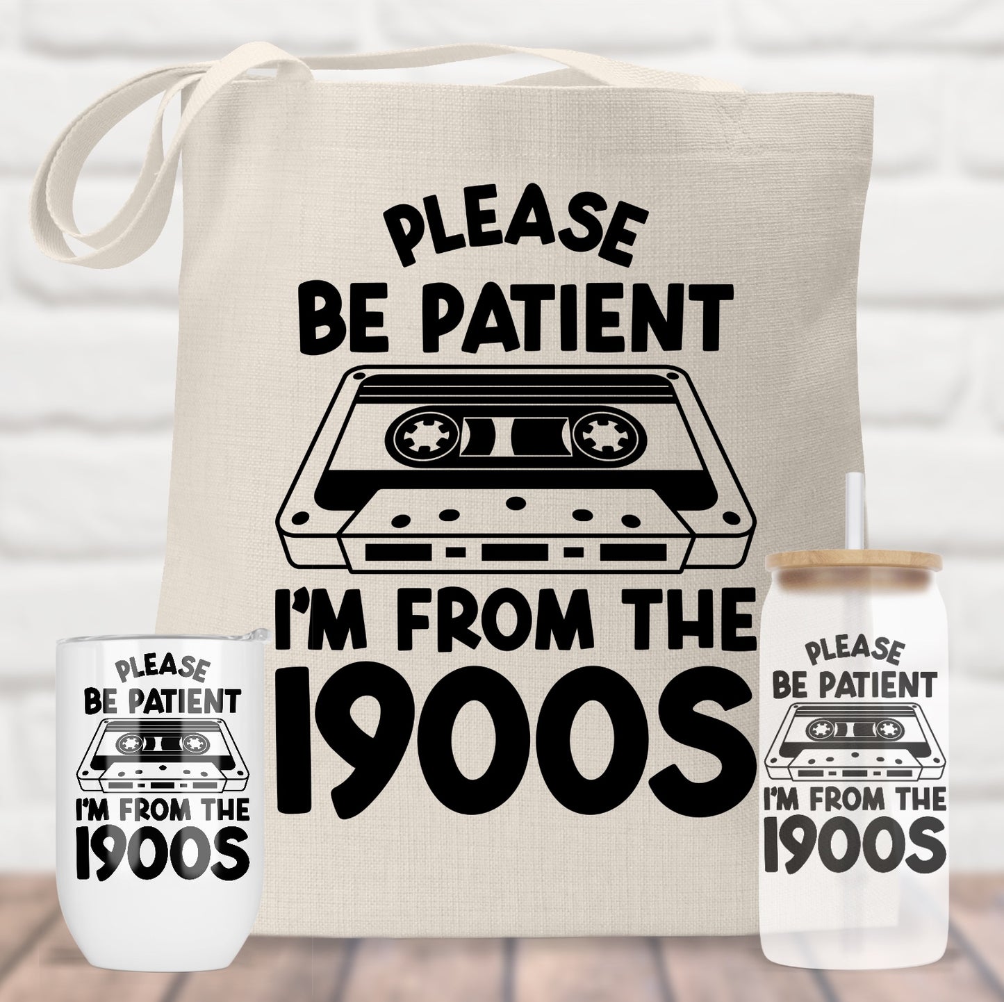 Please Be Patient With Me, I’m From The 1900s - Cassette Tape