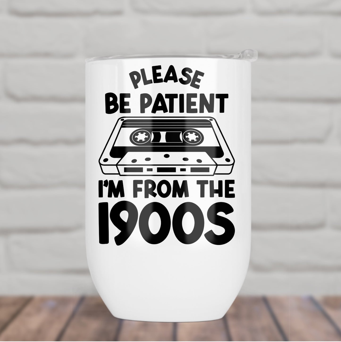 Please Be Patient With Me, I’m From The 1900s - Cassette Tape