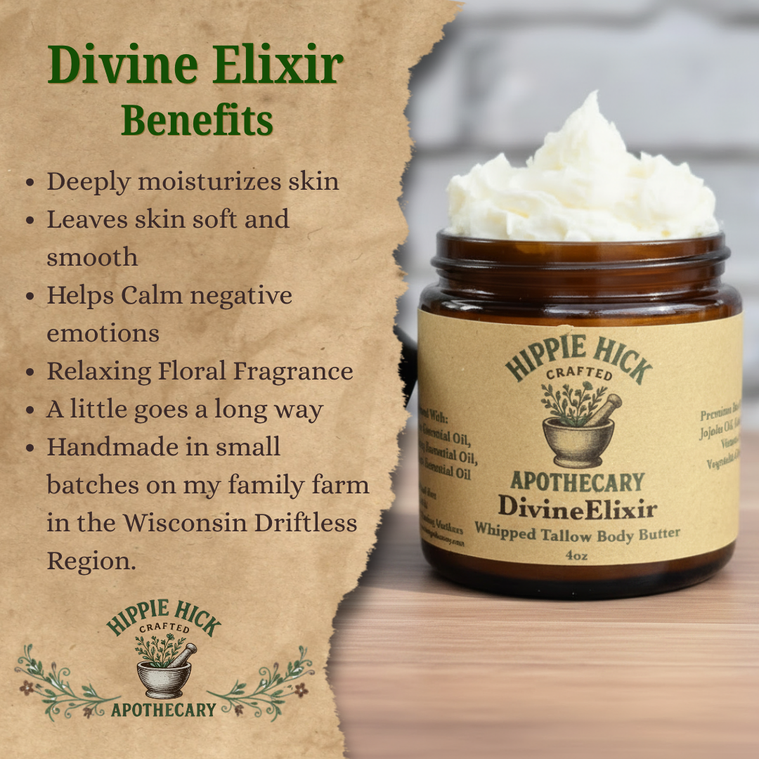 Divine Elixir - Whipped Tallow Body Butter